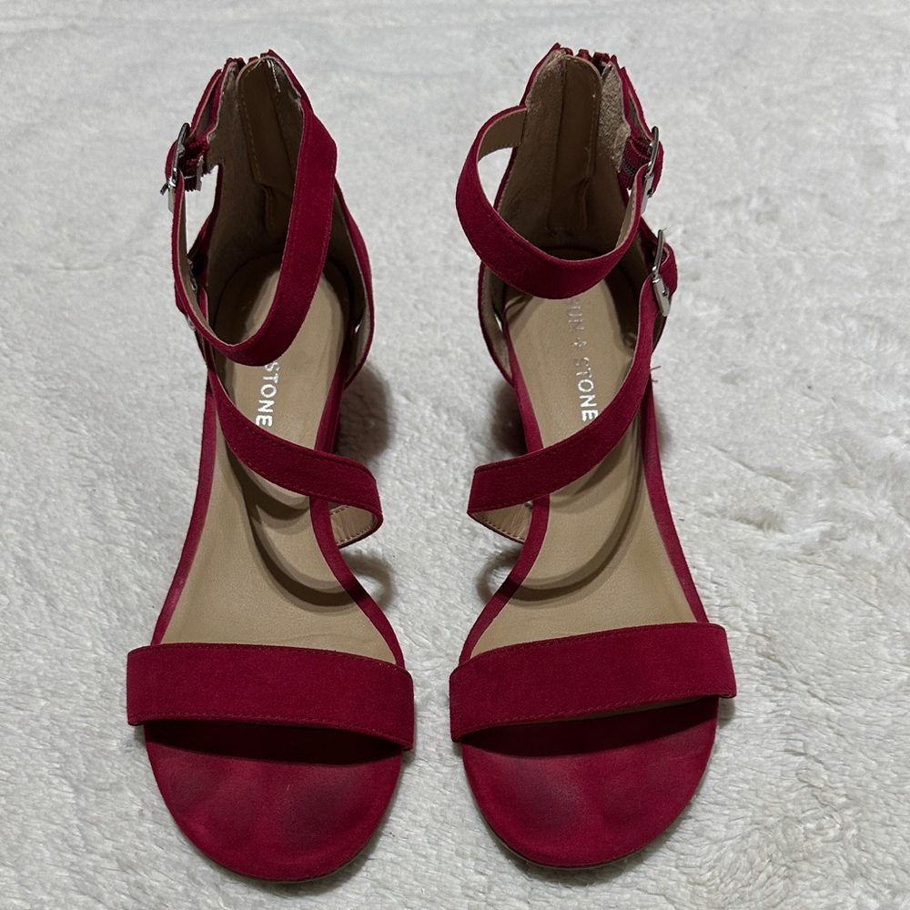 Sun Stone | size 9 | jessie pink wedge